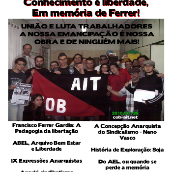 Revista anarquista Aurora Obreira nº 05