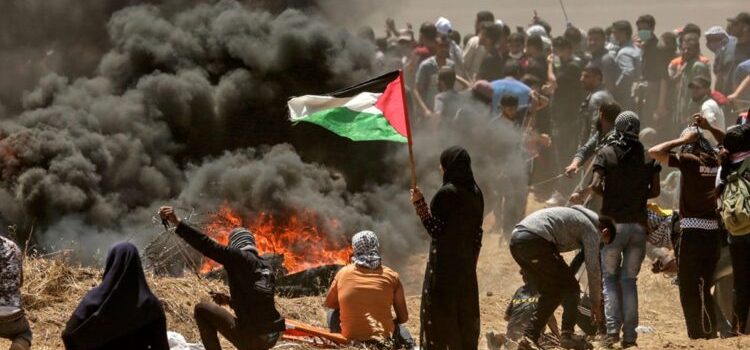 Opondo-se ao massacre em Gaza!