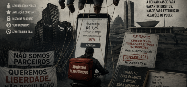 A autonomia que não existe: direitos como moldura da precariedade
